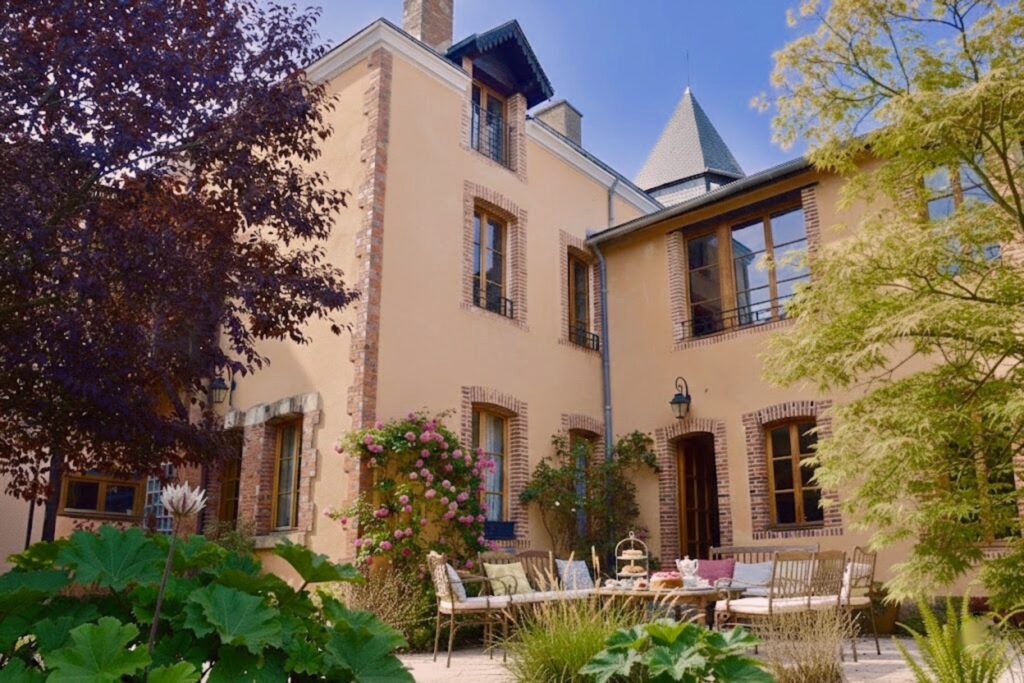 Terrasse, façade entière goûter
