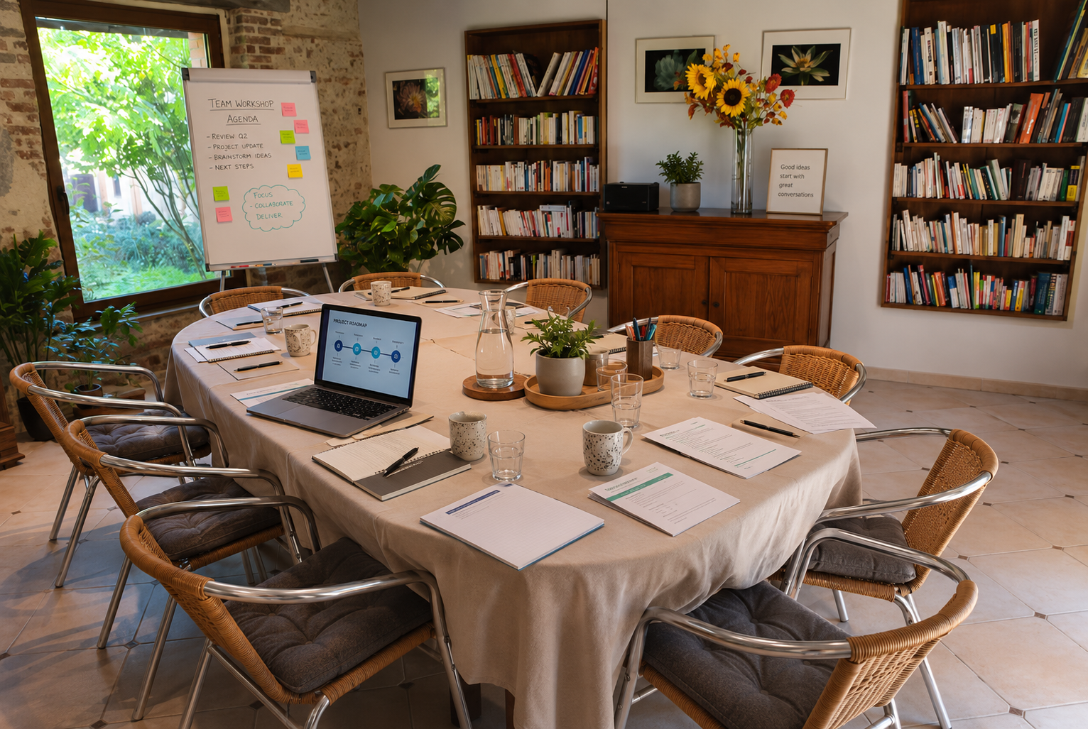  séminaire team-building campagne Berry