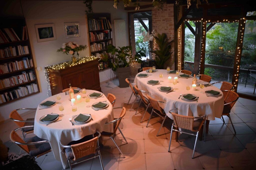 jardin d'hiver 15 pers, fête